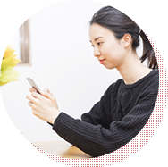 振袖の連絡を受けた花嫁