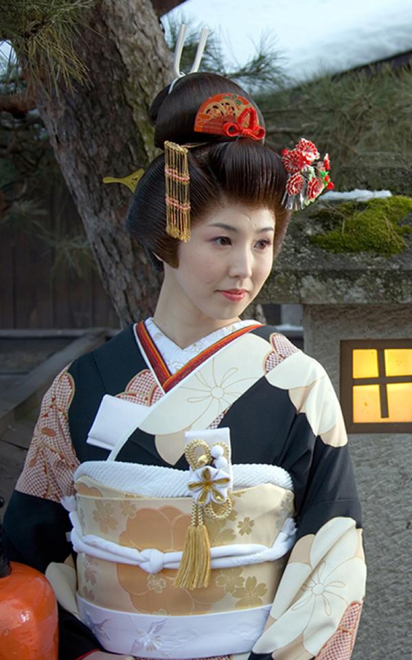 黒引き振袖レンタル